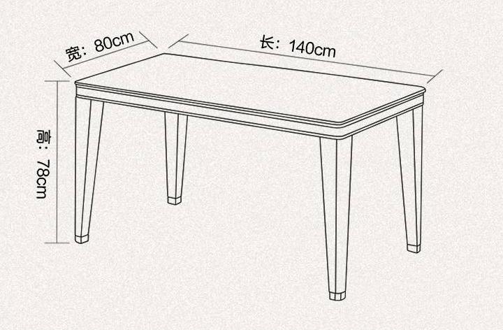 餐桌的标准尺寸以及常见餐桌尺寸有哪些？  
